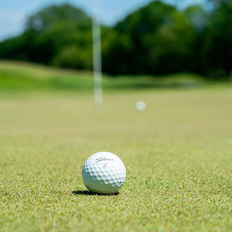 golfing
